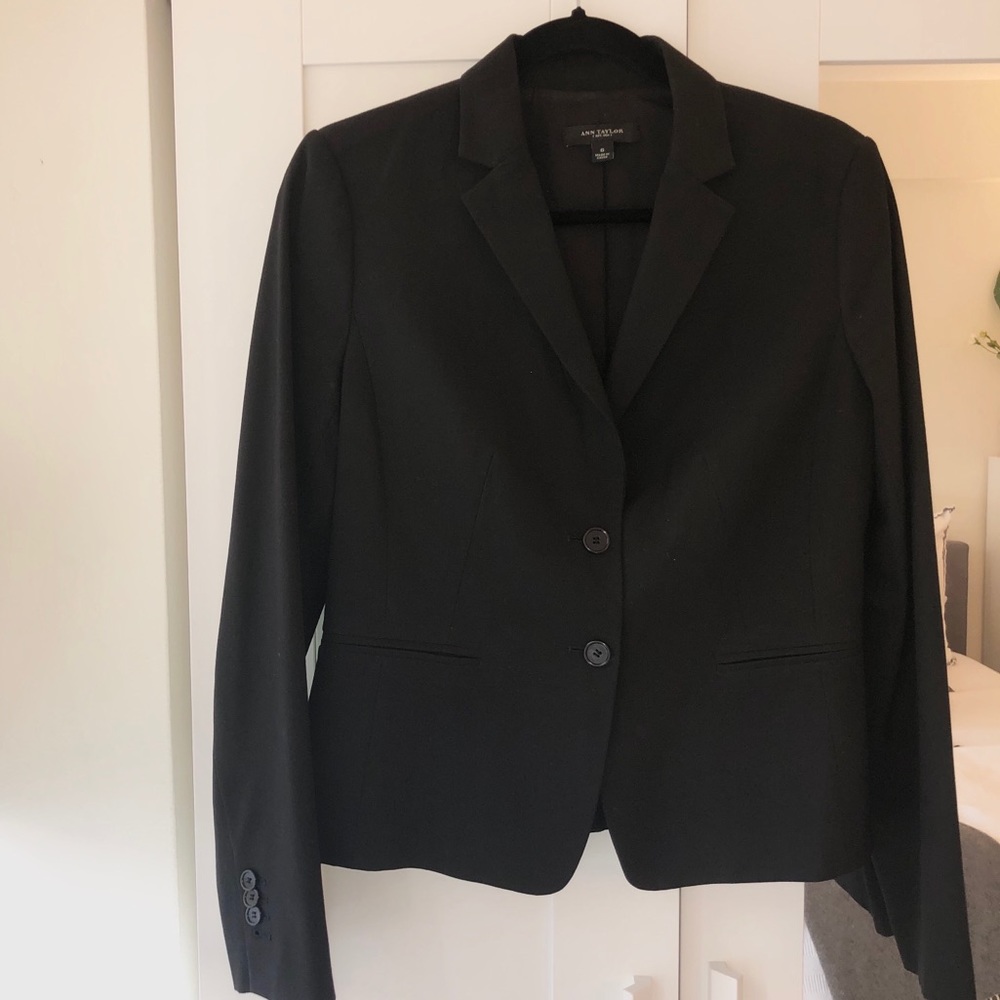 Black Ann Taylor blazer